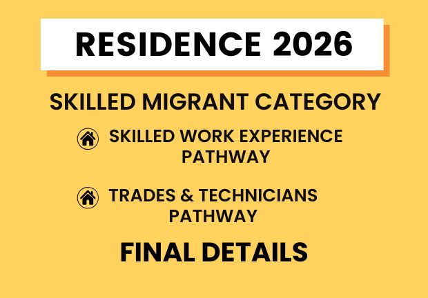 Skilled Migrant Category and new Residence Pathways - final changes released Preview